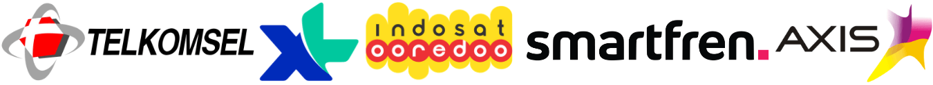 operator Telkomsel, XL, Indosat, Smartfren, Axis